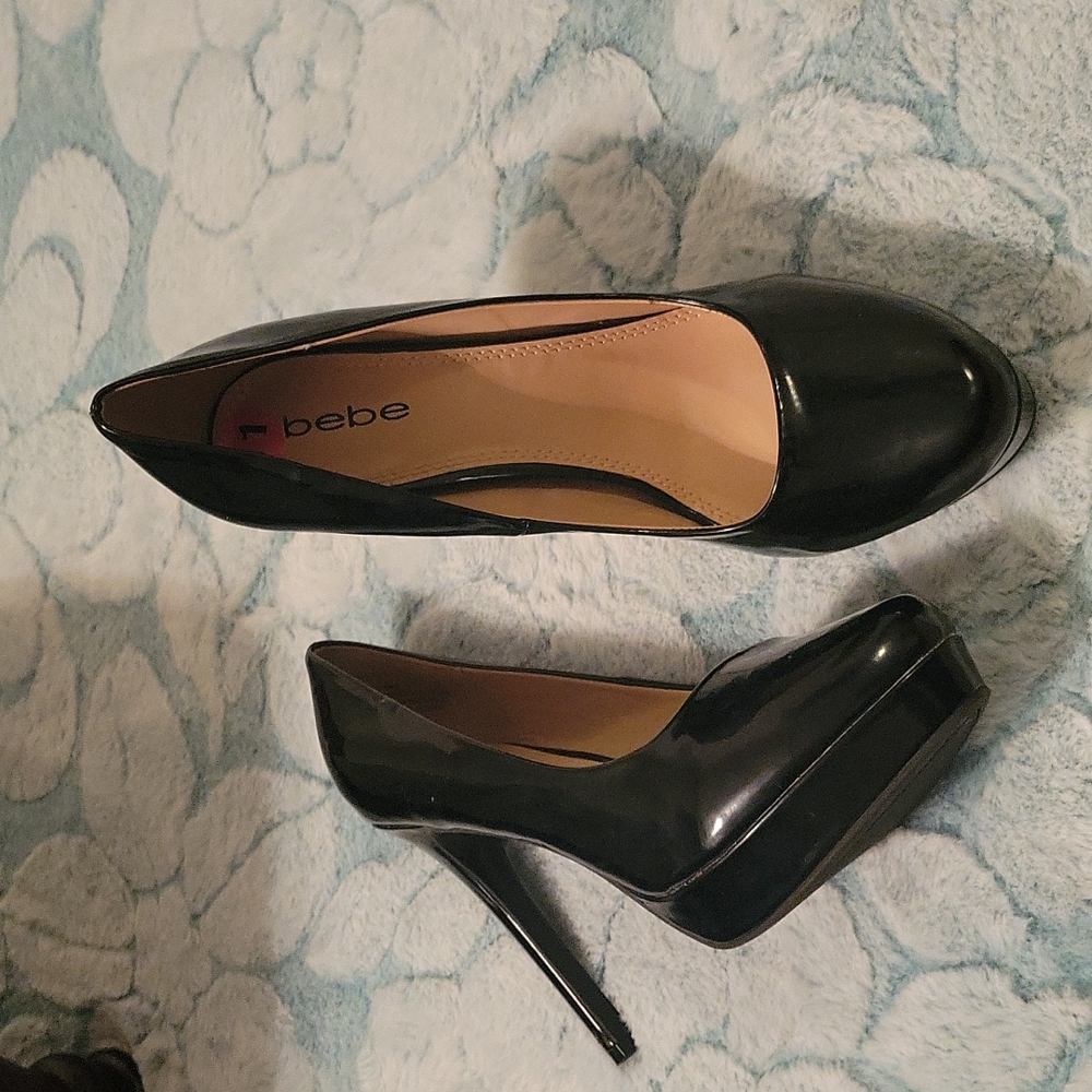 Black 3 inch heels